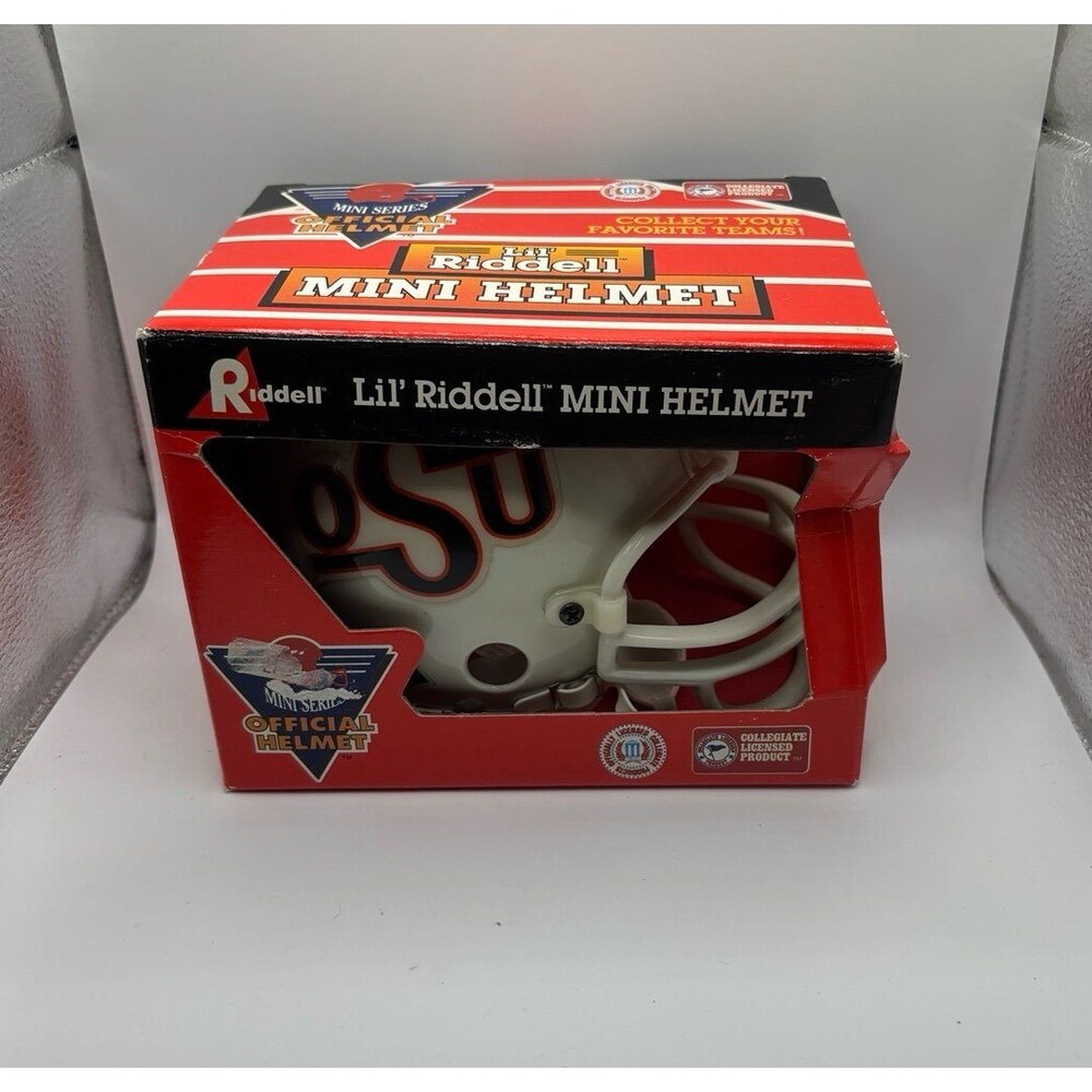 Brand New Oklahoma State University OSU Cowboys Lil Riddell Mini Helmet Football
